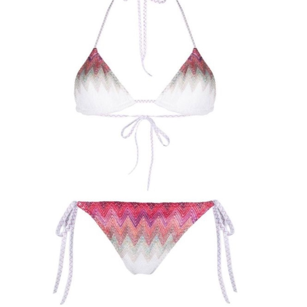 Missoni Pink Zig Zag Omre Gradient Bikini